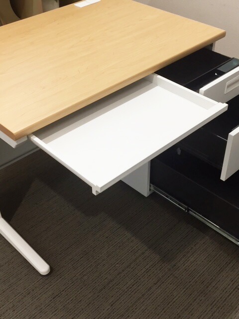 片袖机 オフィスデスク W1200 中古 - 画像 (4)