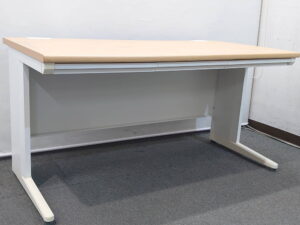 平机 オフィスデスク W1400 D700 H700 コードホール・引き出し付き 中古
