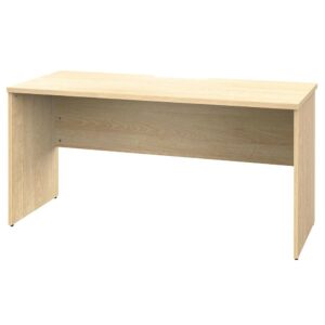 プランシリーズ 木製デスク W1400 D600 ナチュラル×ナチュラル脚 RFPD-1460NA-NL 新品