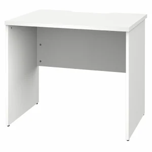 プランシリーズ 木製デスク W800 D600 ホワイト×ホワイト脚 RFPD-0860WH-WL 新品 デスク