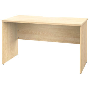 プランシリーズ 木製デスク W1200 D600 ナチュラル×ナチュラル脚 RFPD-1260NA-NL 新品 デスク