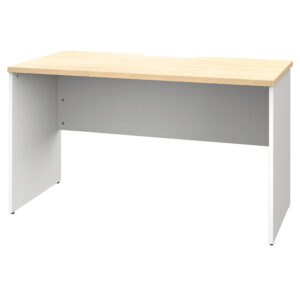 プランシリーズ 木製デスク W1200 D600 ナチュラル×ホワイト脚 RFPD-1260NA-WL 新品 デスクopdskrfpd-1260wh-wl-rf