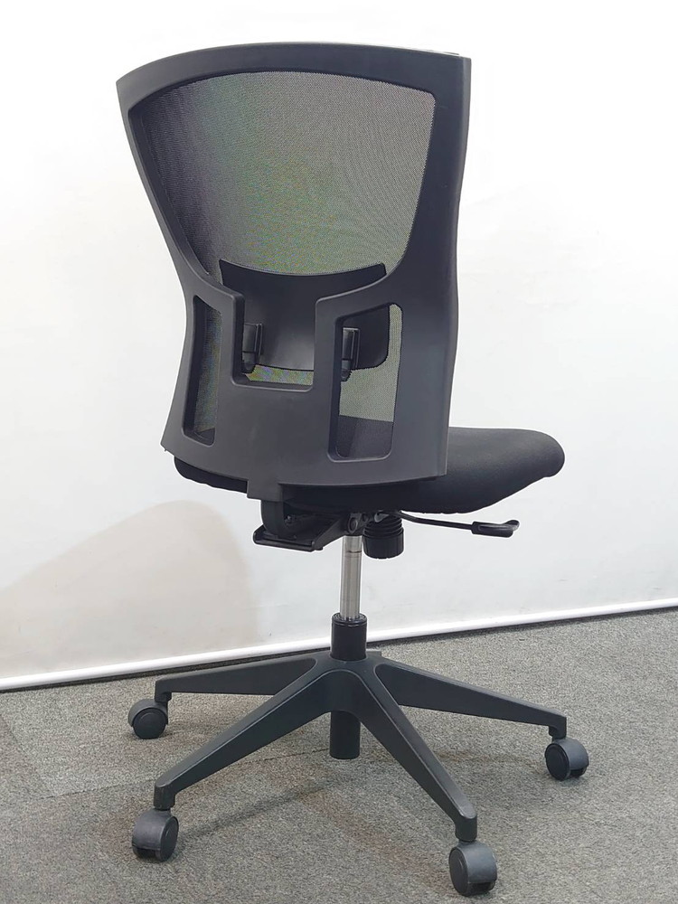 オフィスチェア メッシュチェア キャスターチェア YL5モデル イトーキ ブラック - 画像 (2)