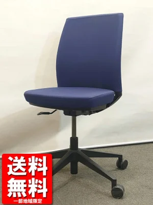 オフィスチェア スチールケース カスケード 肘無し ハイバック 事務チェア デスクチェア 中古