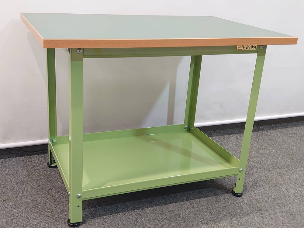 軽量作業台 サカエ 作業机 作業台 1人用 固定タイプ 補助テーブル 中古 - 画像 (2)