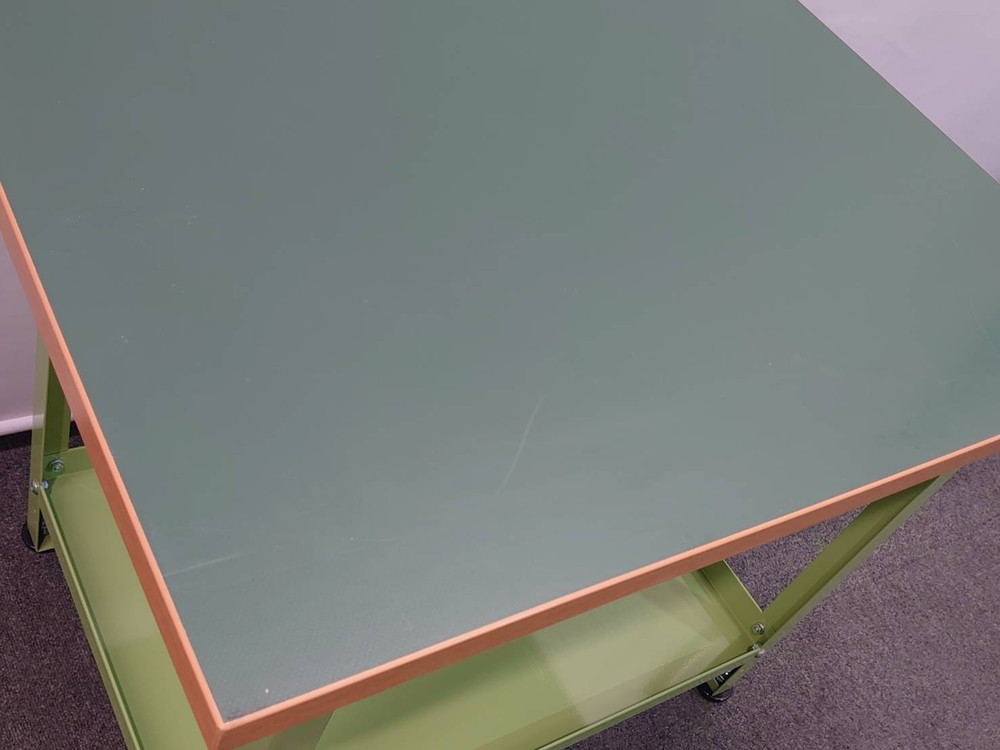 軽量作業台 サカエ 作業机 作業台 1人用 固定タイプ 補助テーブル 中古 - 画像 (5)