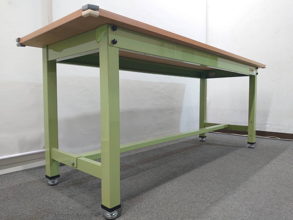 作業台 サカエ 作業テーブル 工具台 固定脚 KTタイプ W1800 D600 H720 中古 - 画像 (5)