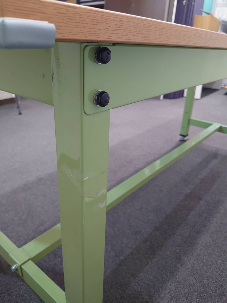 作業台 サカエ 作業テーブル 工具台 固定脚 KTタイプ W1800 D600 H720 中古 - 画像 (9)