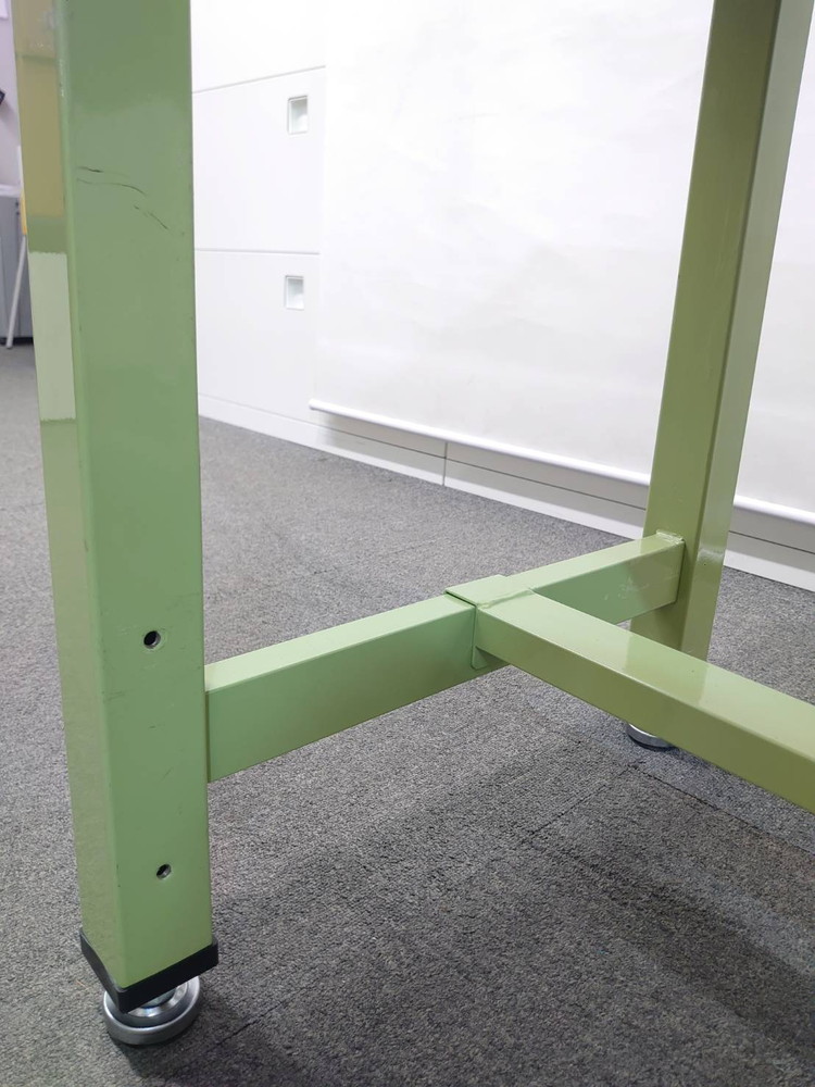 作業台 サカエ 作業テーブル 工具台 固定脚 KTタイプ W1800 D600 H720 中古 - 画像 (10)