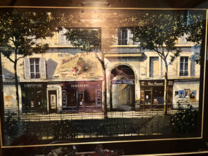 『パリの絵』絵画 トーマス・プラジンスキー 額入り 額付き インテリア アート 壁掛け 50号