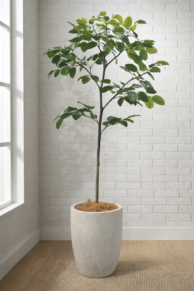 東京地区送料無料 フェイクグリーン フィカス ベンガレンシス風 H1840 / 約1.8m 人工観葉植物 - 画像 (2)