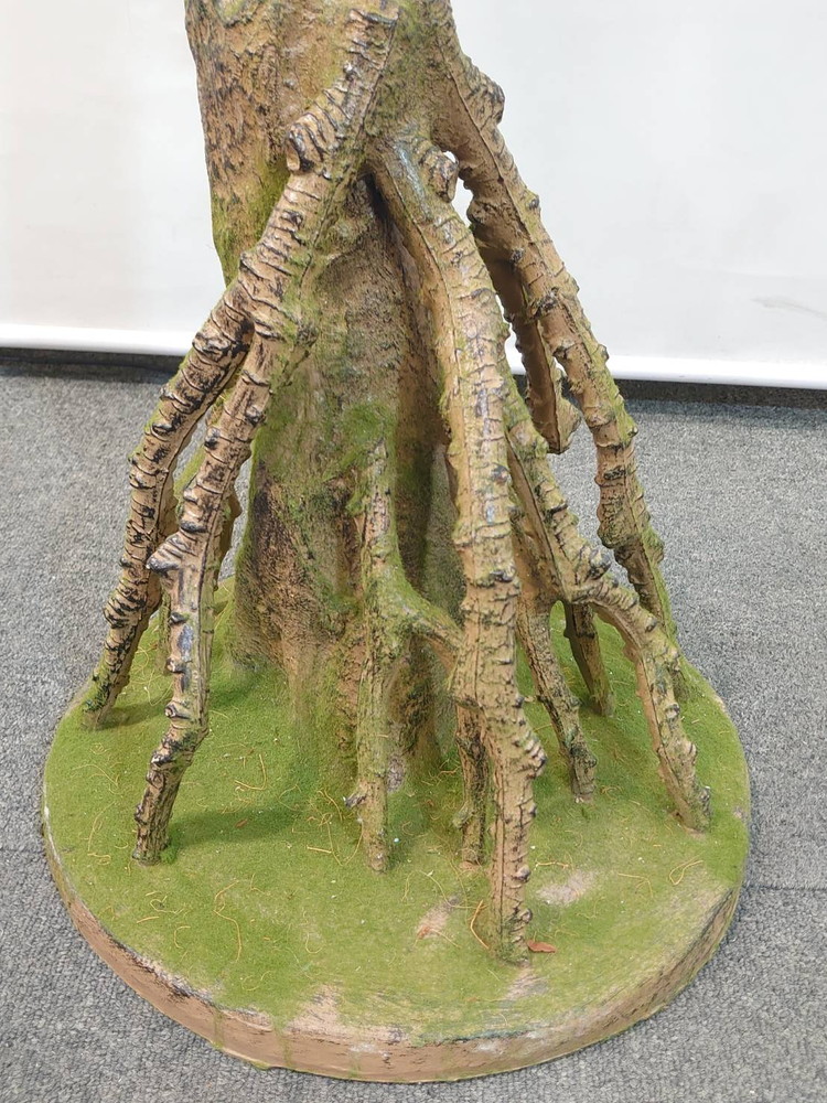 送料無料 ガジュマル風 フェイクツリー グリーン オフィスグリーン H2000 観葉植物 インテリアグリーン 家具 人工観葉植物 - 画像 (5)