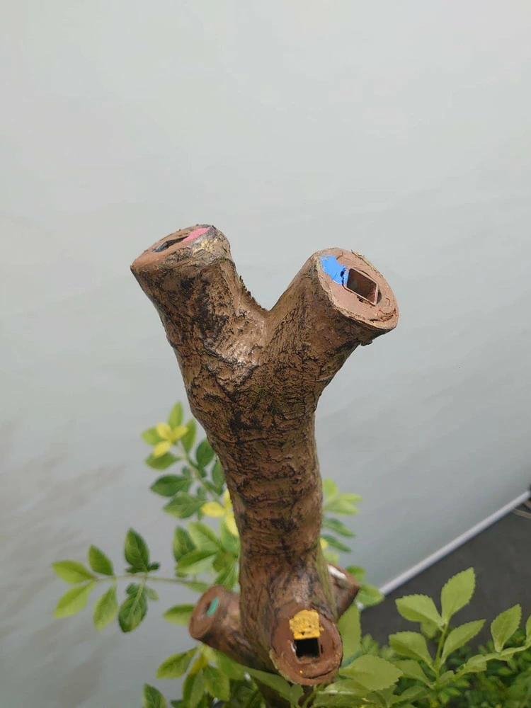 送料無料 ガジュマル風 フェイクツリー グリーン オフィスグリーン H2000 観葉植物 インテリアグリーン 家具 人工観葉植物 - 画像 (8)