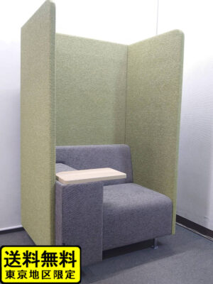 ワークブース パネル付き テーブル付き プラス コーヴォ 1人用 日本製 新品