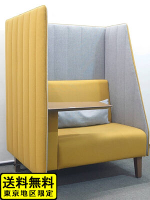 ワークブース パネル付き テーブル付き コクヨ インターバル 1人用 日本製 中古