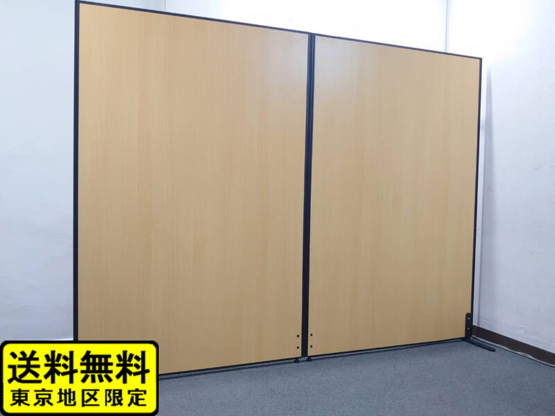 ローパーテーション W2400（W1200×2枚） H1800 2連 連結式 