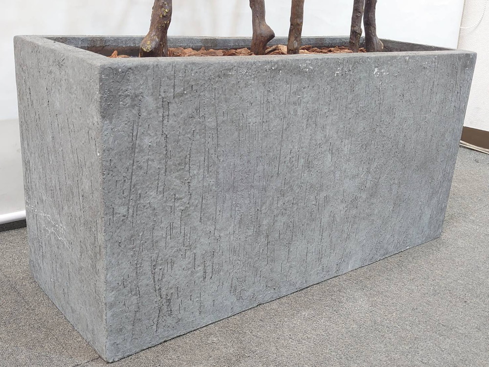 東京地区送料無料 フェイクグリーン H1710 / 約1.7m 鉢付き 人工観葉植物 ソヨゴ系 プランター付き - 画像 (5)