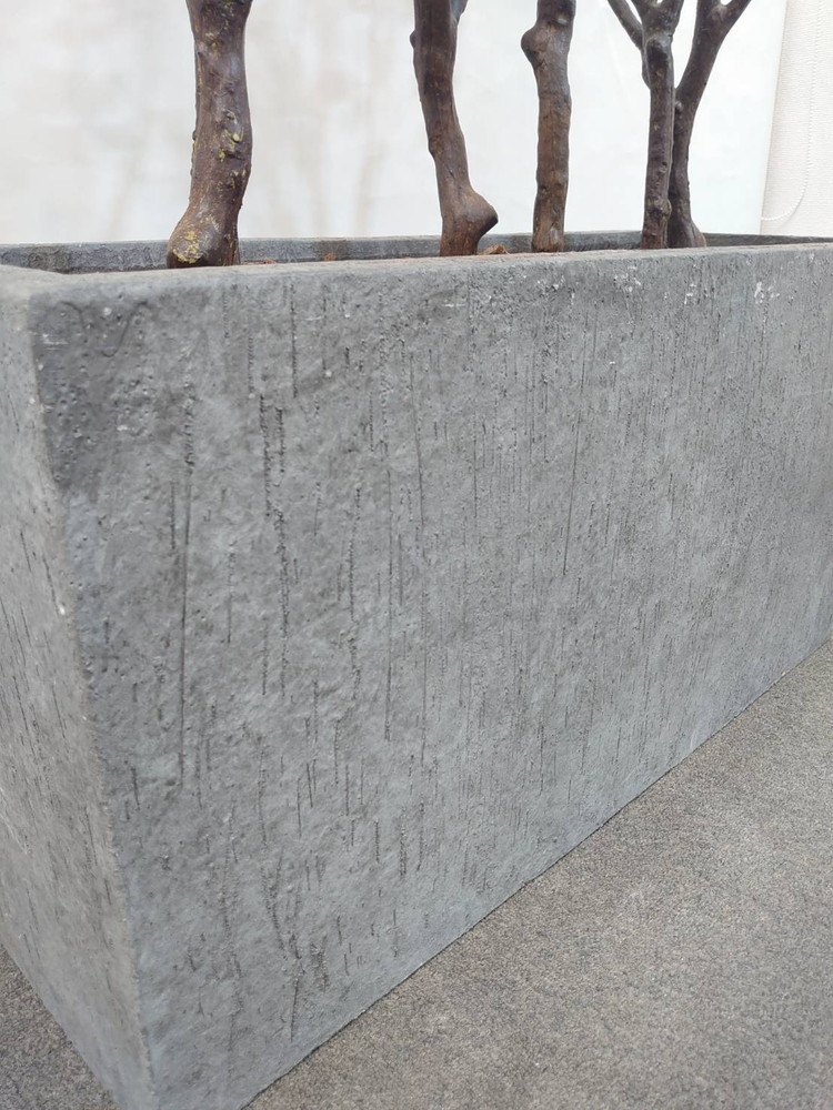 東京地区送料無料 フェイクグリーン H1710 / 約1.7m 鉢付き 人工観葉植物 ソヨゴ系 プランター付き - 画像 (6)