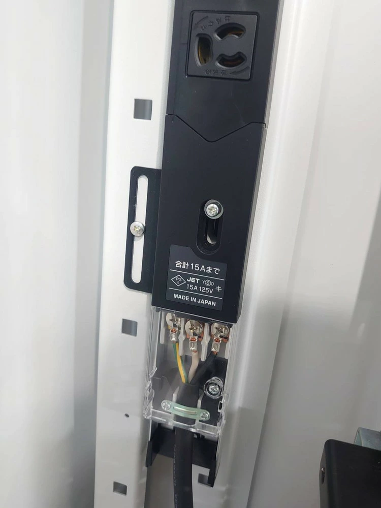 サーバーラック 19インチEIA規格 河村電器産業 ITN42-9020 W600×D900×H2100 ホワイトグレー 中古 - 画像 (11)