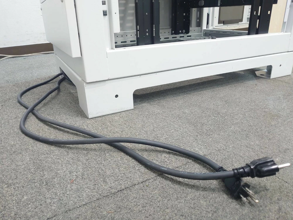 サーバーラック 19インチEIA規格 河村電器産業 ITN42-9020 W600×D900×H2100 ホワイトグレー 中古 - 画像 (15)