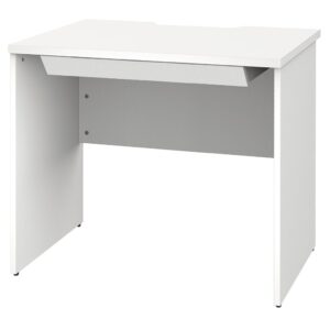 プランシリーズ 木製デスク W800 D600 ホワイト×ホワイト脚 RFPD-0860WH-WL-DR 新品 デスク