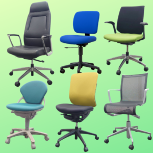 【中古オフィスチェア特集】メッシュ・肘付き・高機能チェアまとめ｜人気メーカー多数掲載