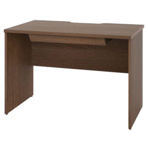 プランシリーズ 木製デスク W1000×D600 ウォルナット×ウォルナット脚 引出付き RFPD-1060DM-DL-DR 新品 デスク