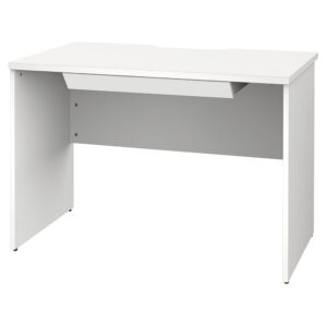 プランシリーズ 木製デスク W1000×D600 ホワイト×ホワイト脚 引出付き RFPD-1060WH-WL-DR 新品 デスク