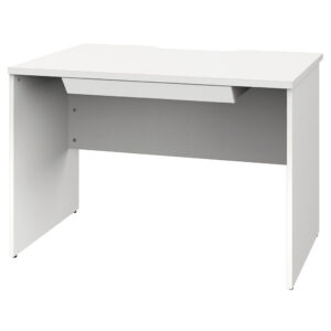 木製デスク W1000×D700 ホワイト×ホワイト脚 引出付き プランシリーズ RFPD-1070WH-WL-DR 新品 デスク