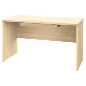 プランシリーズ 木製デスク W1200×D600 ナチュラル×ナチュラル脚 引出付き RFPD-1260NA-NL-DR 新品 デスク