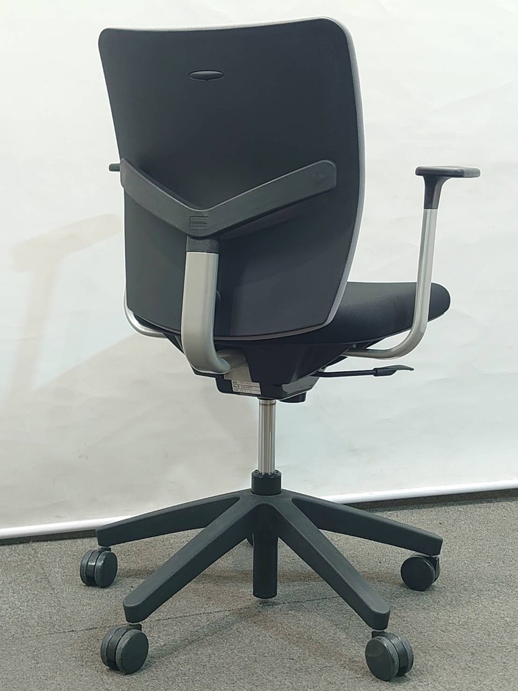 在庫20脚以上 オフィスチェア ウチダ エポチェア 肘付き キャスターチェア 中古 - 画像 (3)