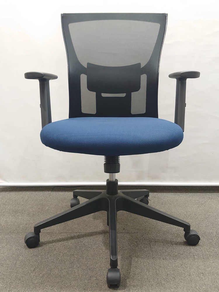 【店頭引き渡し限定】 オフィスチェア イトーキ メッシュチェア YL5モデル キャスターチェア 肘つき 中古 - 画像 (3)