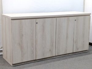 ハイカウンター カウンターテーブル ウチダ W1650 D500 H800 演台 木目ナチュラル 受付 中古