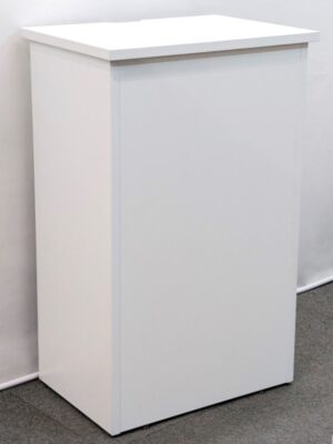 受付カウンター W635 D455 H1000ハイカウンター インフォメーションカウンター 受付台 中古