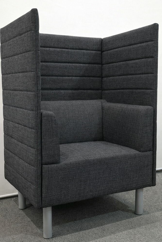 ワークブース 1人用 ブースソファ パーソナルソファ ブース型ソファ ブースセット オフィスブース 個人ブース パーソナルブース アスプルンド 中古 - 画像 (2)