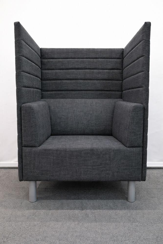 ワークブース 1人用 ブースソファ パーソナルソファ ブース型ソファ ブースセット オフィスブース 個人ブース パーソナルブース アスプルンド 中古 - 画像 (5)