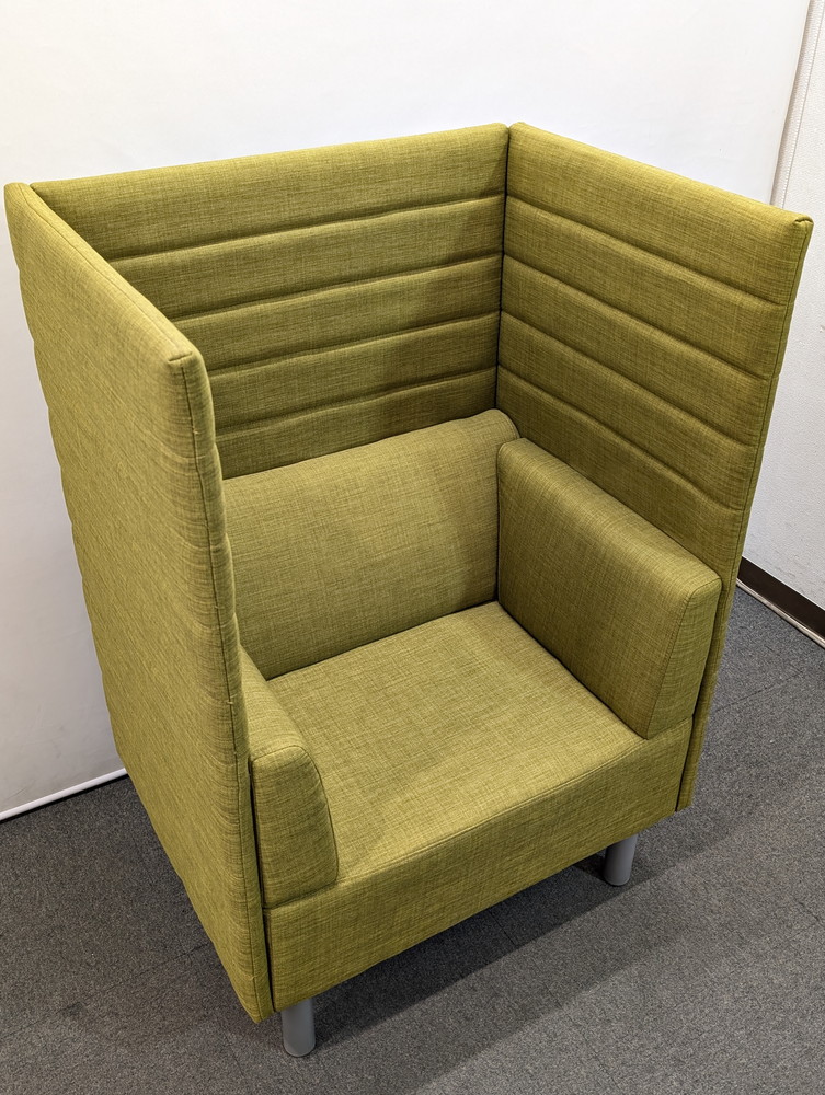 ワークブース 1人用 ブースソファ パーソナルソファ ブース型ソファ ブースセット オフィスブース 個人ブース パーソナルブース アスプルンド 中古 - 画像 (4)