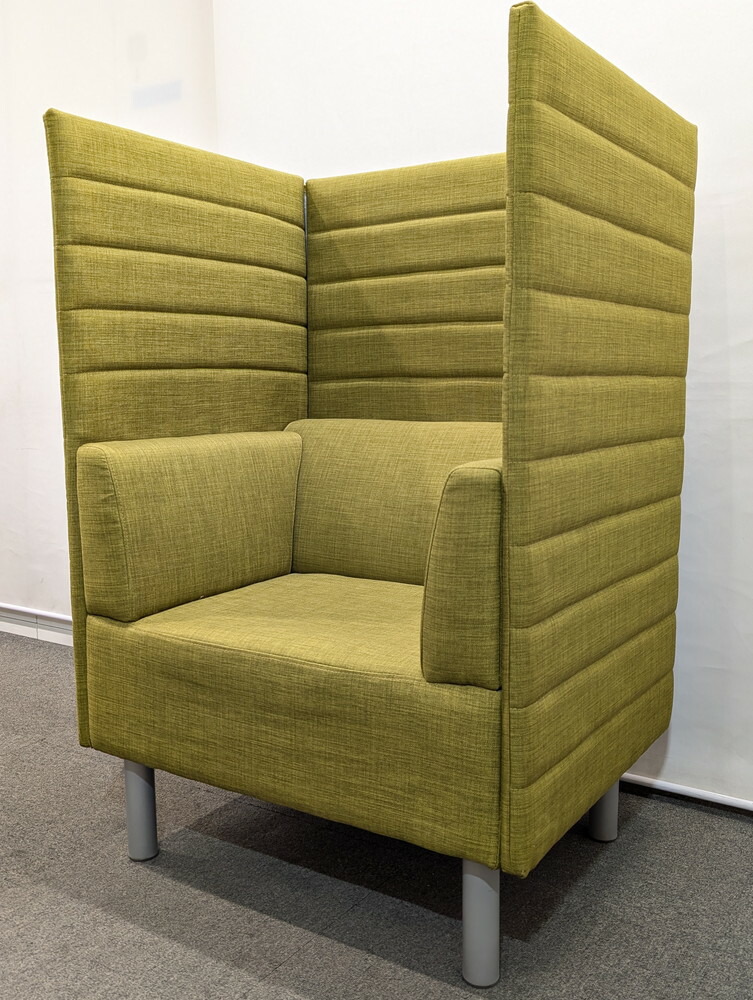 ワークブース 1人用 ブースソファ パーソナルソファ ブース型ソファ ブースセット オフィスブース 個人ブース パーソナルブース アスプルンド 中古 - 画像 (5)