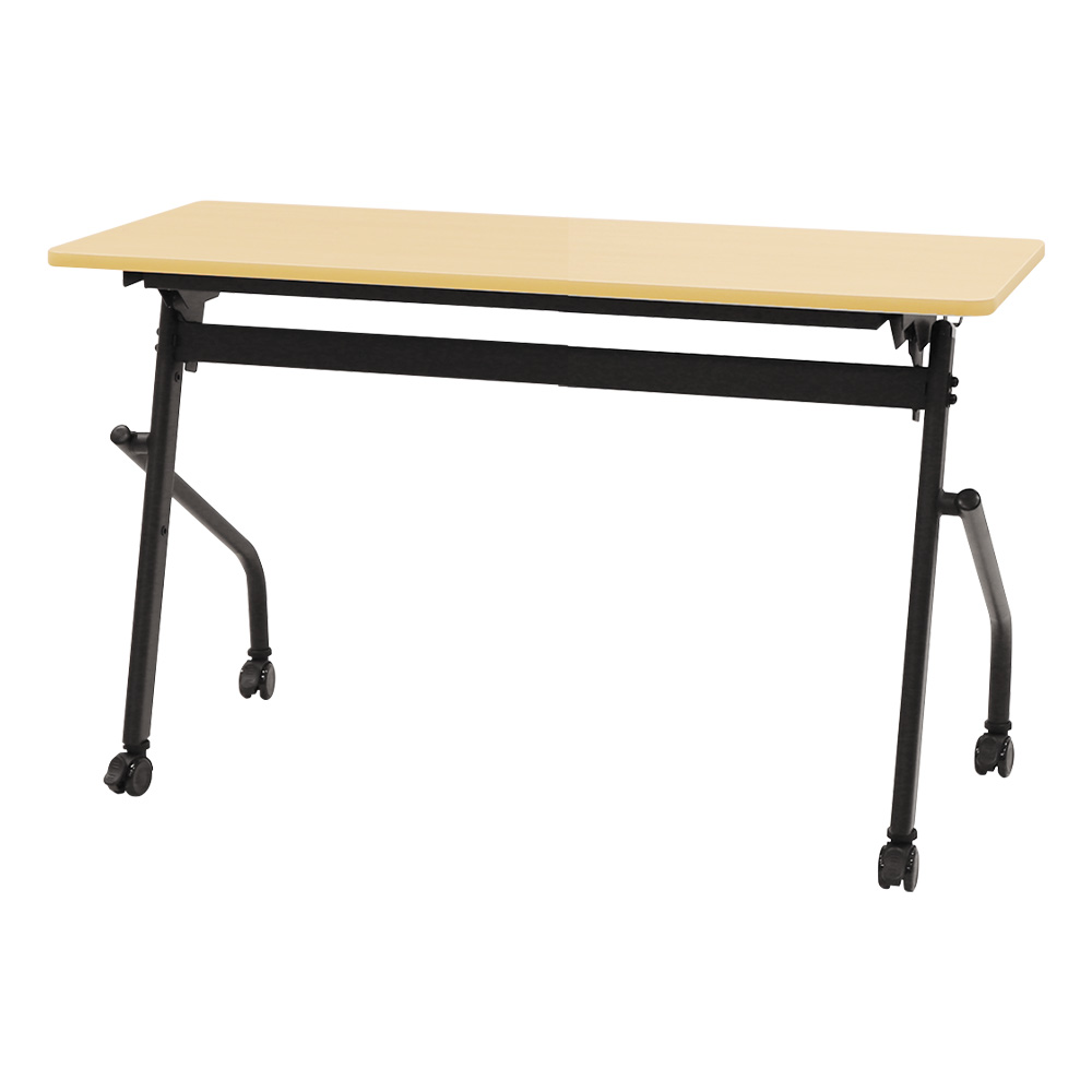 平行スタッキングテーブル W1200 D450 幕板なし 会議用テーブル パソコンデスク 学習机 HST-1245 新品 - 画像 (17)