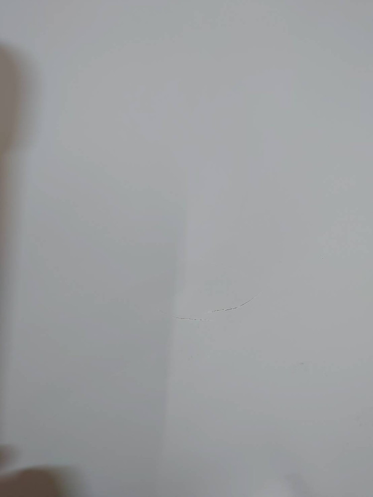 訳あり特価 会議テーブル 4台セット W1800 D600 スタッキングテーブル 折りたたみ オカムラ キャスター付き 中古 - 画像 (12)