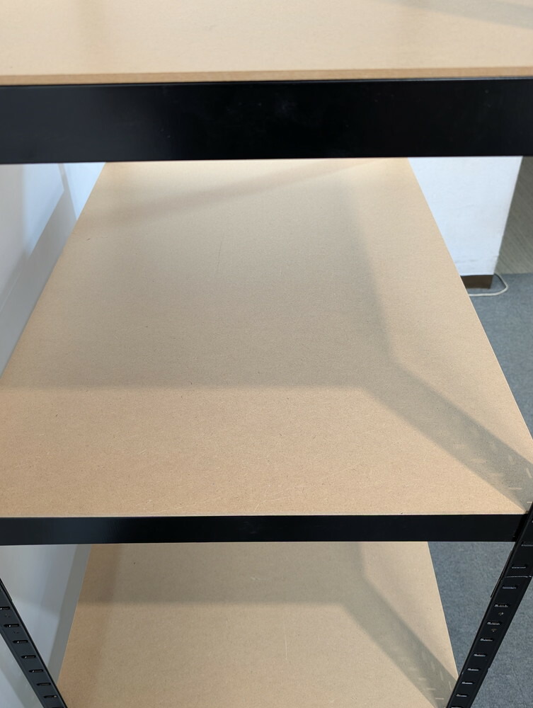 スチールラック 5段 オープンラック 業務用ラック 収納棚 ディスプレイラックスチール棚 中古 - 画像 (9)