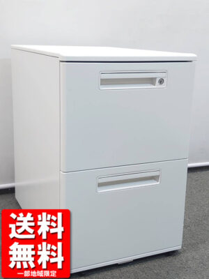 在庫10台以上 ワゴン 2段 キャスターワゴン ライオン XDH 中古