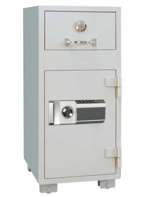 【法人様限定商品】 投入式 耐火金庫 テンキータイプ 1時間耐火 25L セキュリティ 防犯 金庫 新品