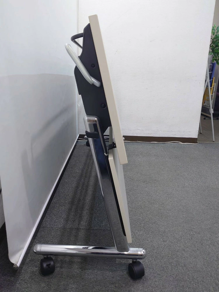 会議テーブル キャスター付き スタッキングテーブル W1800 D600 コクヨ KTT-720 4台セット 中古 - 画像 (9)