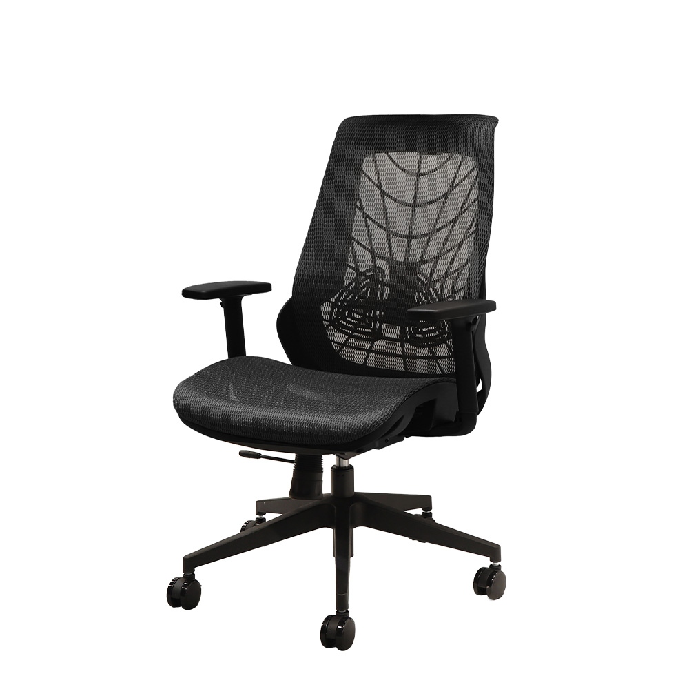 新品メッシュチェア ハイバック ランバーサポート 肘付き WLB-3A - 画像 (15)