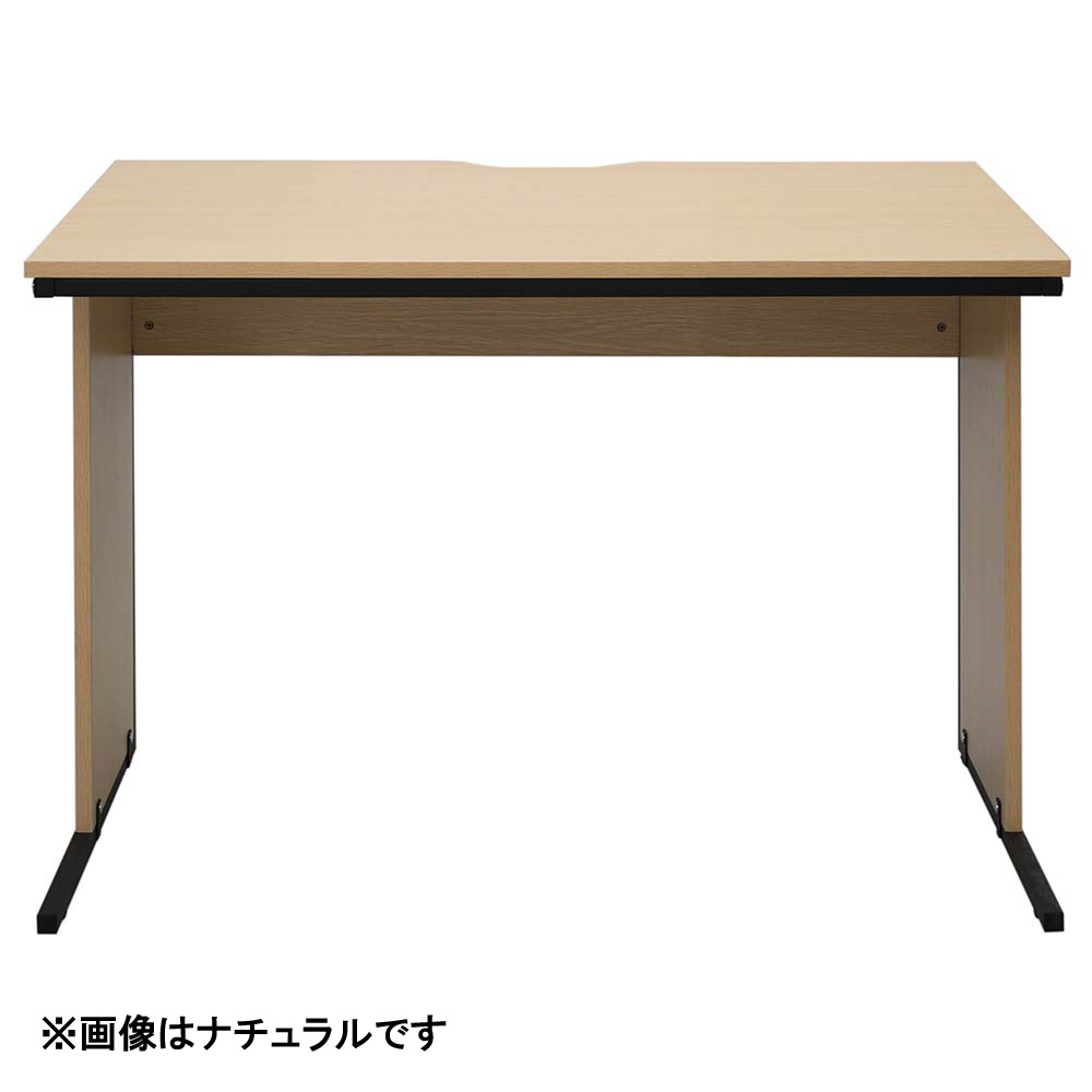 ワークデスク 平机 パソコンデスク W1000xD700 ウォルナット GZWD2-1070DM2 新品 デスク - 画像 (3)
