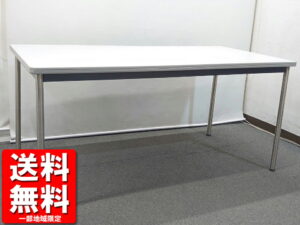 会議テーブル イトーキ W1500×D750×H700 ミーティングテーブル  オフィステーブル 中古