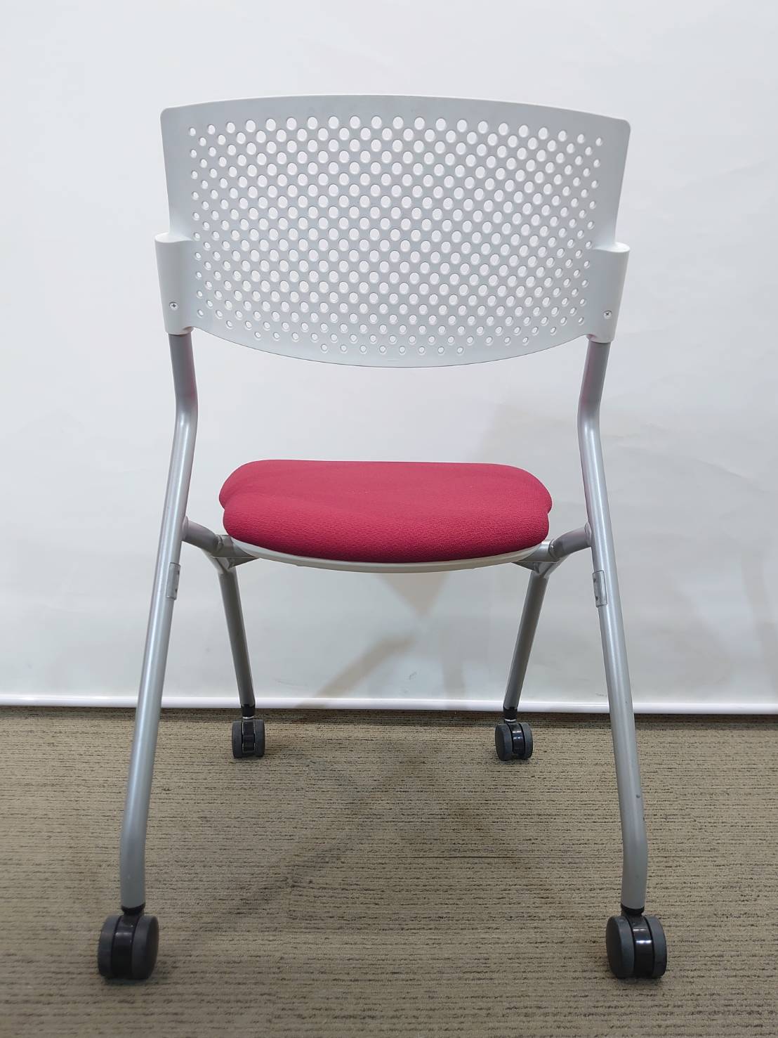 会議テーブルセット 4人用 イトーキ ウチダ W1500 会議チェア4脚 中古 - 画像 (15)