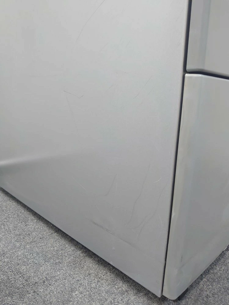 デスクワゴン 3段 キャスター付き コクヨ A46C3 カギ付き W400×D607×H610 グレー 中古 - 画像 (8)